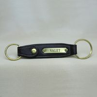 Leather Valet Key Ring