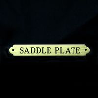 2 1/2" Saddle Plate