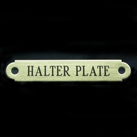 3 1/2" Halter Plate