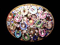 Crystallized Layered Large Oval
