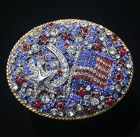 Crystallized Flat Large Oval