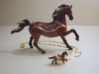 Kingspoint "Spirited Arabian Horse" Trinket Box & Necklace