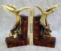 Antler Bookends