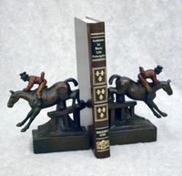 Fox Hunt Bookends