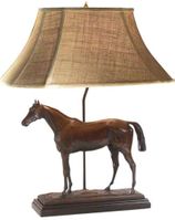 Thoroughbred Horse Lamp