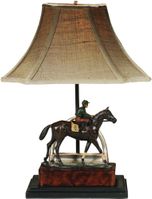 Jockey Horse Lamp