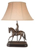 Dressage Man Lamp