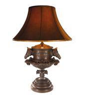 Horse Urn Lamp