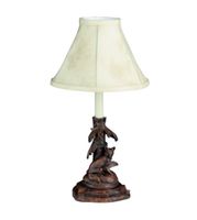 Fox Candlestick Lamp