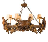 Pheasant Chandelier
