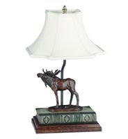 Standing Moose Lamp