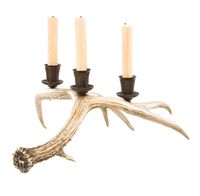 Mule Deer Antler 3 Candle Holder