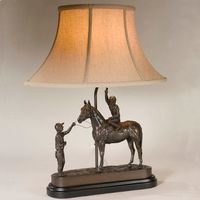 Winners Circle Horse Sculpture Lamp
