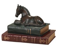 Foal On Two Books