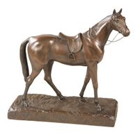 Saddled English Hunter Horse