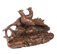 Pheasant Pen Holder & Desk Tray