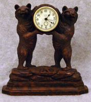 Two Bears Clock