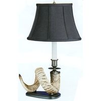 Ram Horn Lamp (Left)
