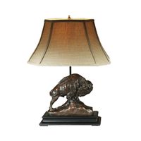 King of the Prairie: Buffalo Lamp
