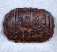 Oval Deer Platter