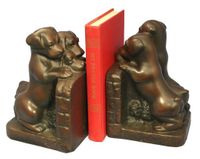 Puppy Bookends