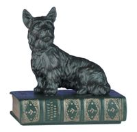 Sitting Scottie on Green Book