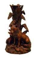 Sitting Fox Candle Holder