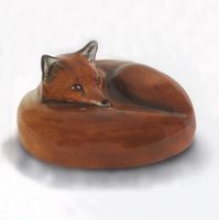 Fox Paper Weight