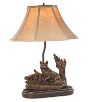 Female Fox Lamp