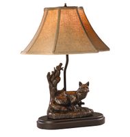 Male Fox Lamp
