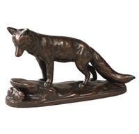 Fox On A Log