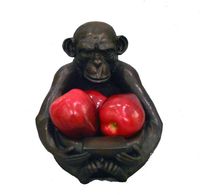 Large Sitting Monkey Bowl