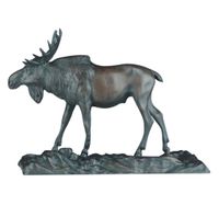 Bull Moose Statue