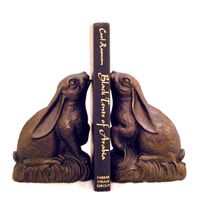 Rabbit Bookends