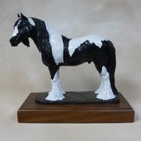 Gypsy Vanner Bronze By Nancy Weimer Belden