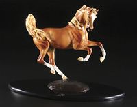 Chestnut Arabian