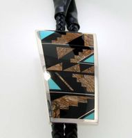 Turquoise Creek Tapered Rectangle Bolo