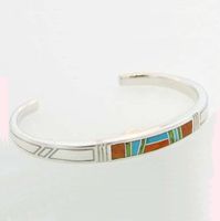 Sunrise Geo Thin Cuff