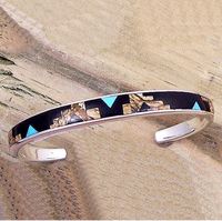 Turquoise Creek Double Line Cuff