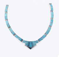 Arizona Blue Link Necklace
