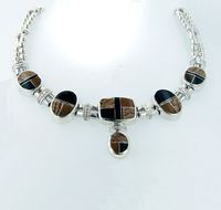 Native Earth Drop Pendant Necklace