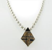 Native Earth Geo Drop Necklace