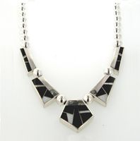 Tuxedo 5 Piece Pendant Necklace