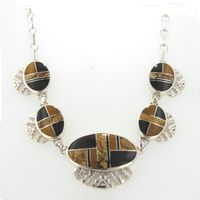 Native Earth 5 Piece Oval Necklace
