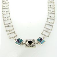 Shalako 3 Piece Square Necklace