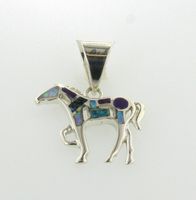 Shalako Code Horse Pendant