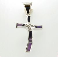 Plum Crazy Curvy Cross
