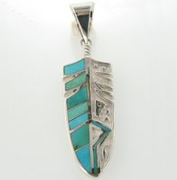 Turquoise Valley Small Feather