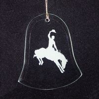 Glass Bell Ornament