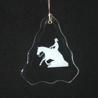Glass Tree Ornament